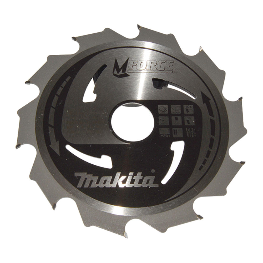 Makita Mforce Circular Saw Blade For Wood Cutting 165mm 10t 30mm