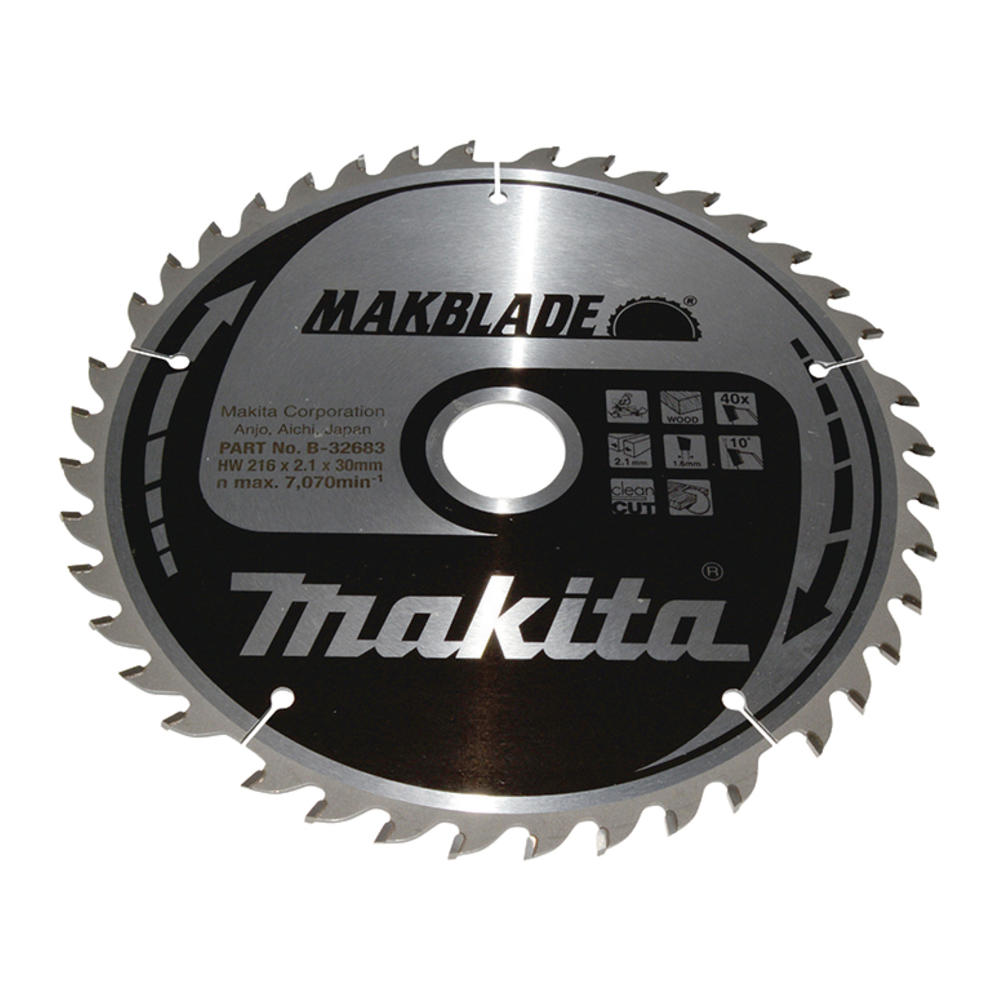 Makita Makblade Circular Saw Blade For Wood Cutting