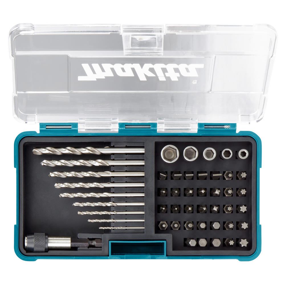 Makita 48 Piece Hss-g Drill Bit And Socket Set