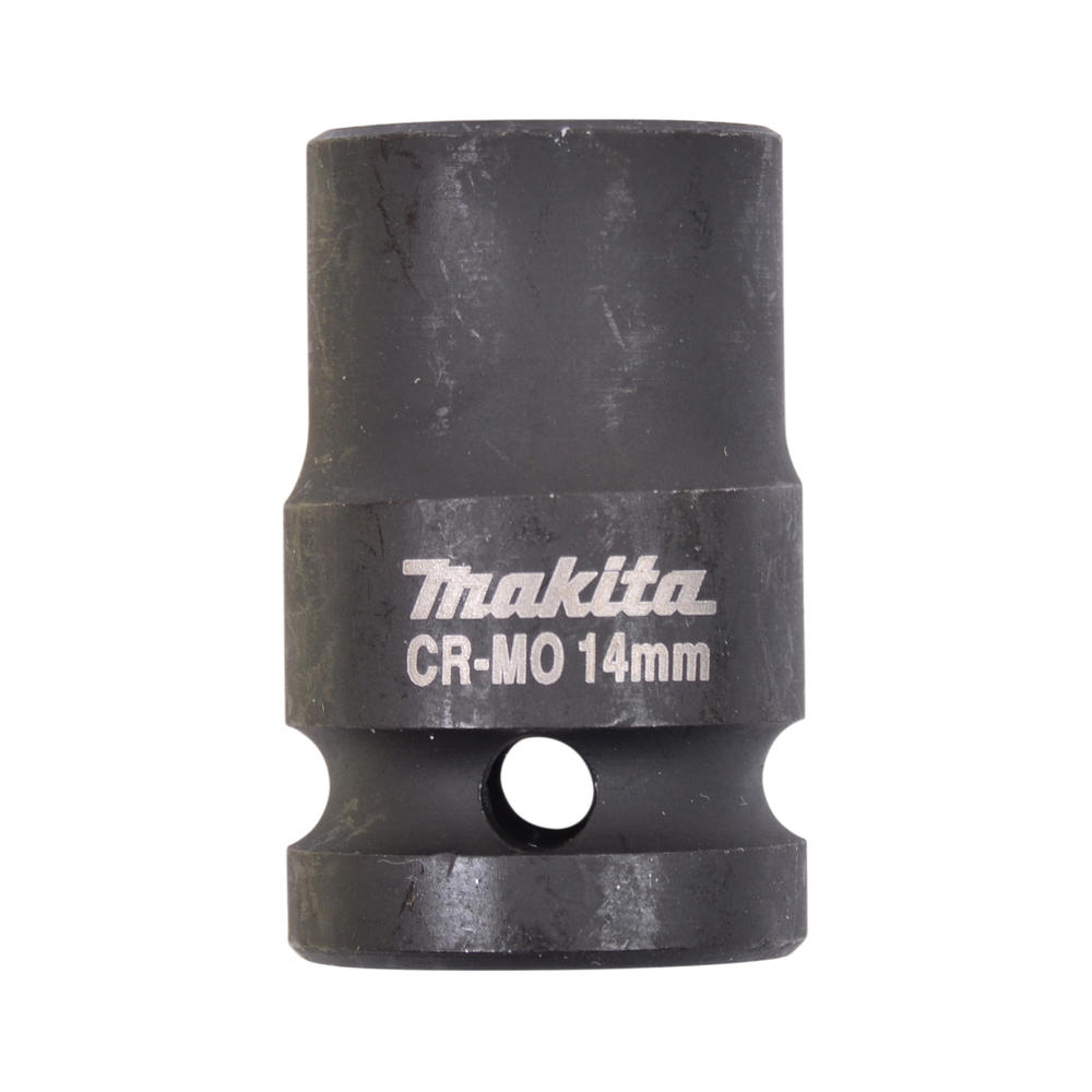 Makita Black 1/2" Drive Cr-Mo Hexagon Impact Socket Metric