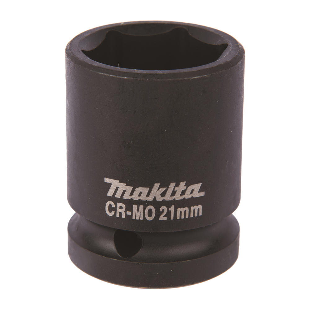 Makita 1/2" Drive CR-MO Hexagon Impact Socket Metric 1/2" 21mm