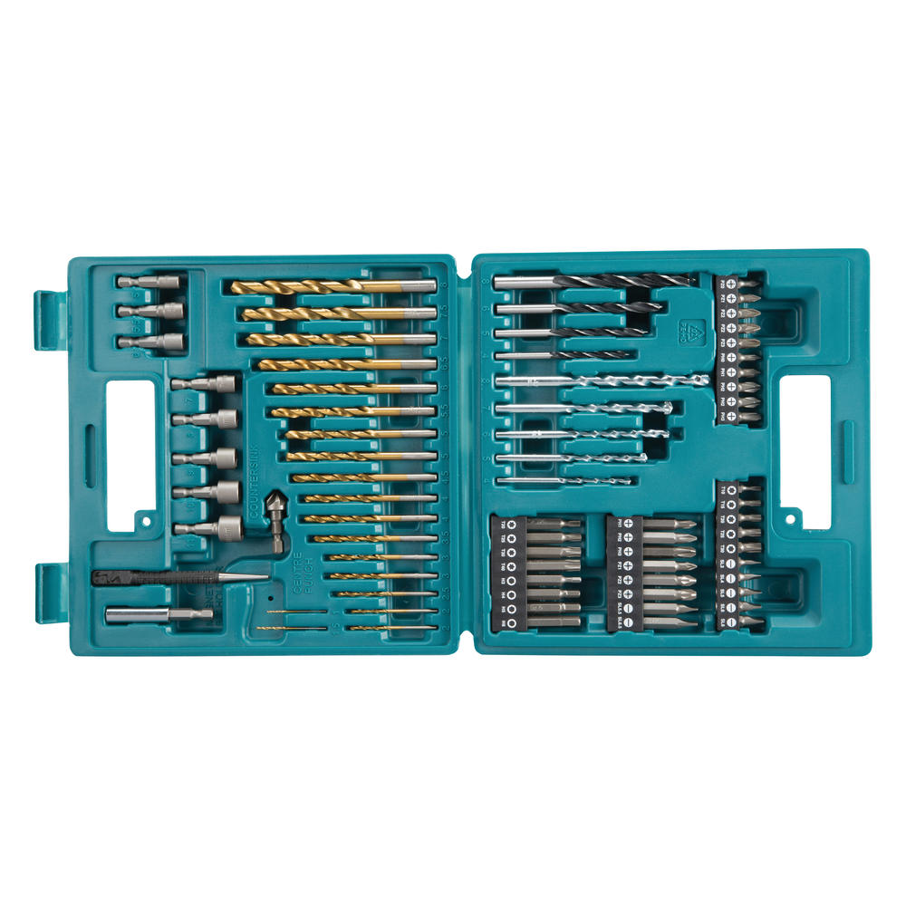 Makita 75 Piece Drill And Screwdriver Bit Set