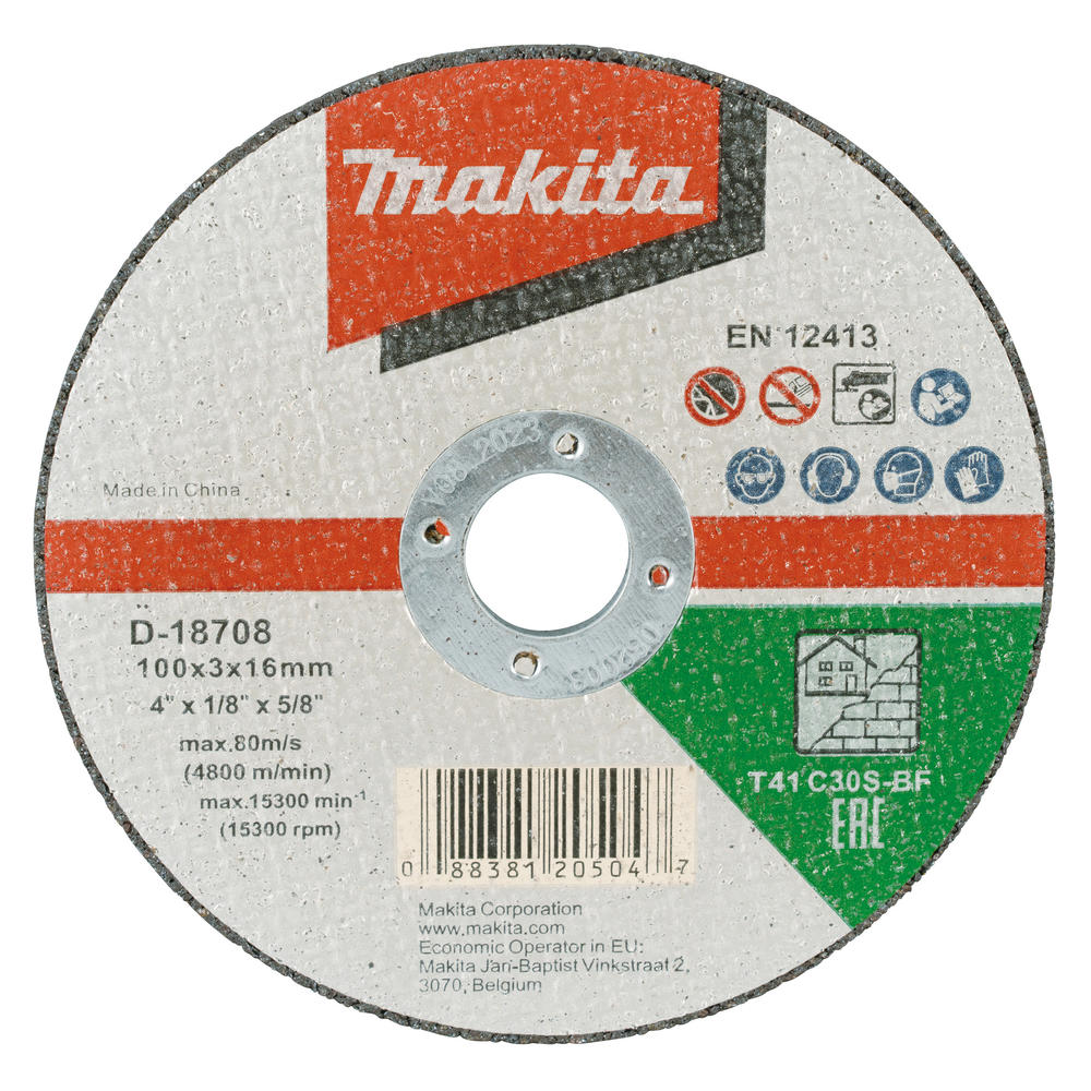 Makita A41 Stone Cutting Disc 100mm
