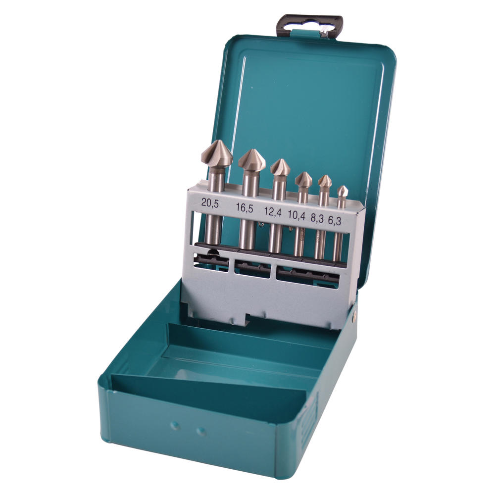 Makita 6 Piece Hss Countersink Bit Set