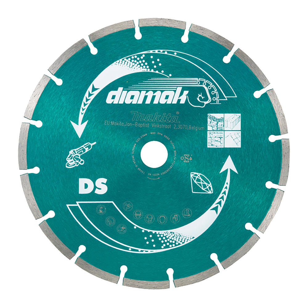 Makita Diamak Diamond Segmented Rim Cutting Disc 115mm