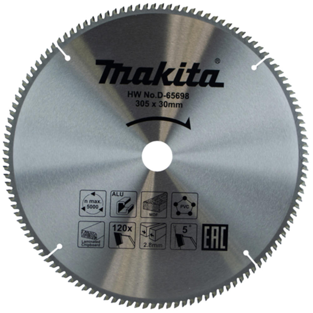 Makita Multi Purpose Circular Saw Blade 305mm 120T 30mm