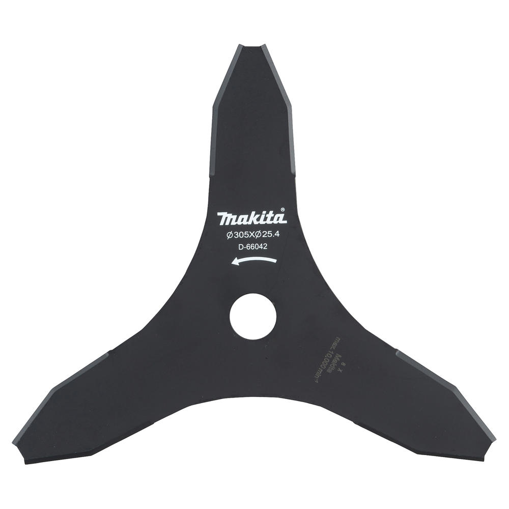 Makita Genuine D-66042 Brush Cutter Tri Blade 305mm for Makita Brush Cutter