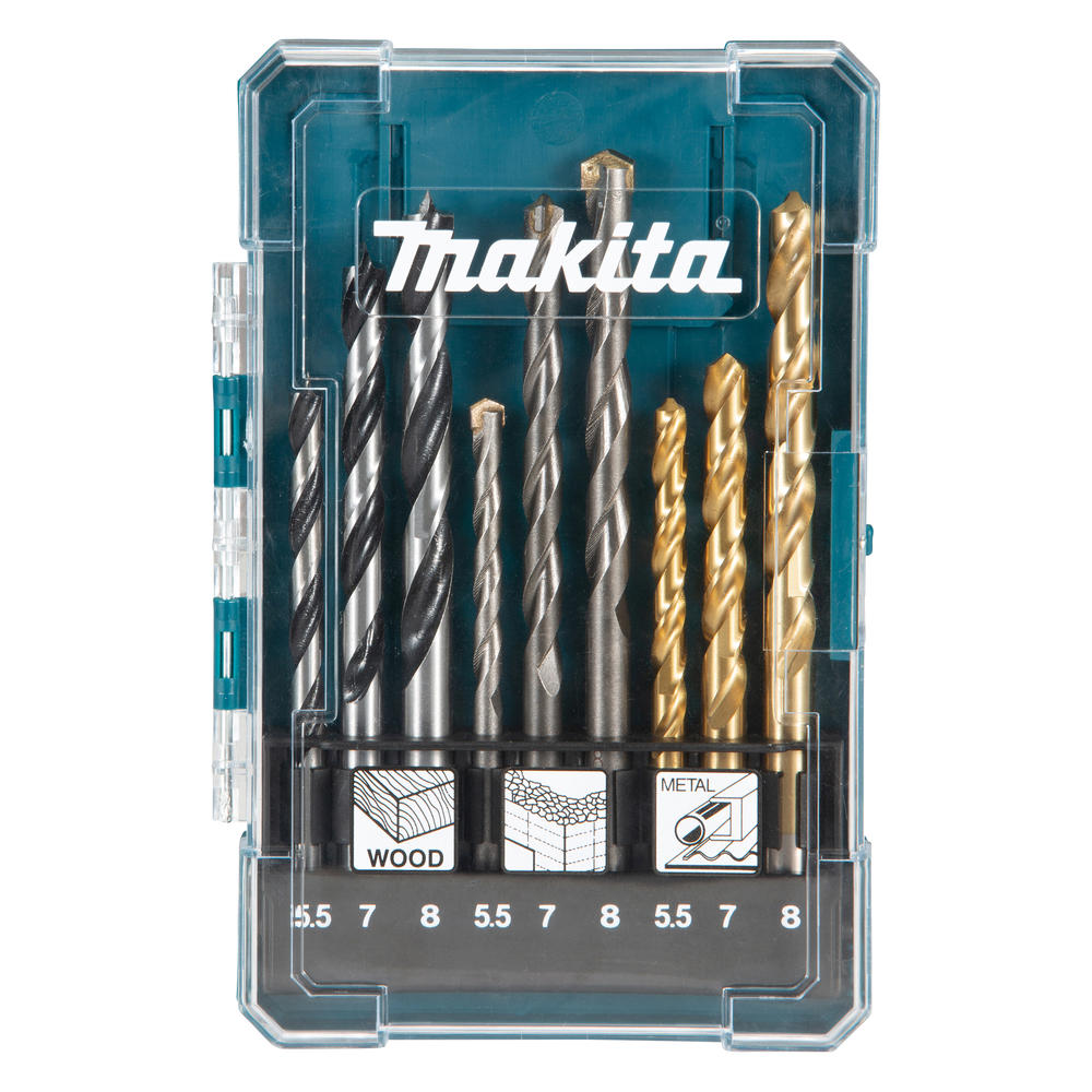 Makita 9 Piece Drill Bit Set