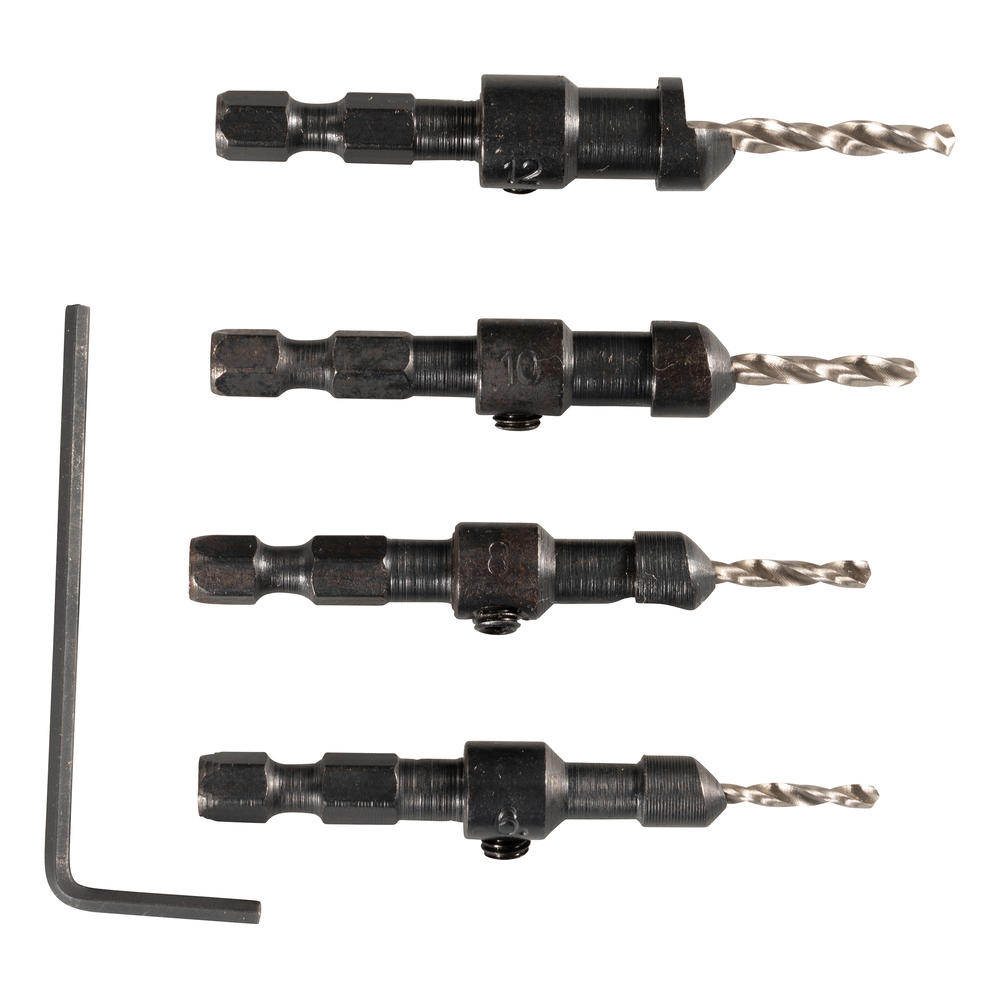 Makita 4 Piece Countersinking Drill Bit Set