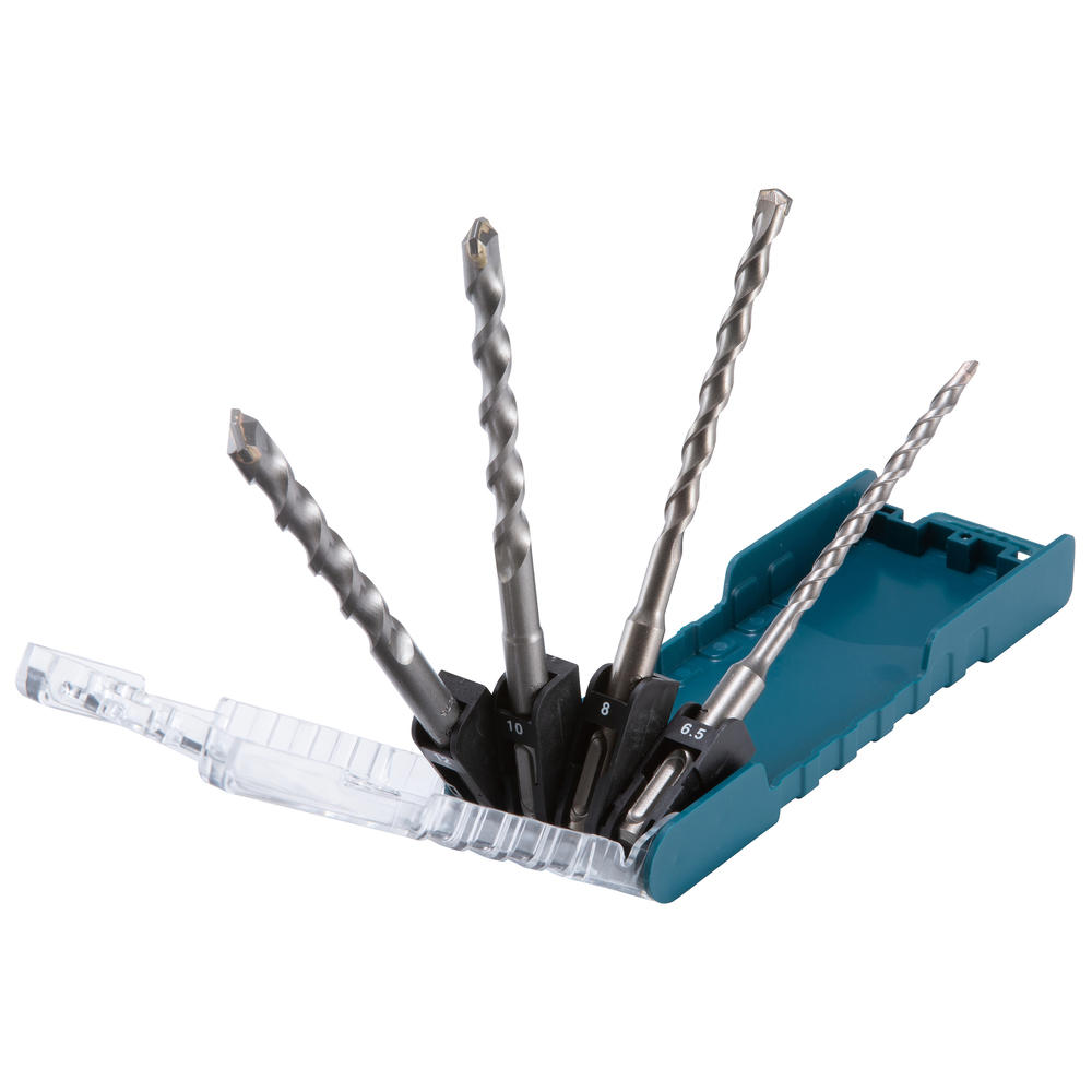 Makita 4 Piece Sds Plus Tct Drill Bit Set