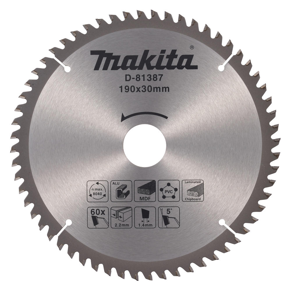 Makita Multi Purpose Circular Saw Blade 235mm 60T 30mm