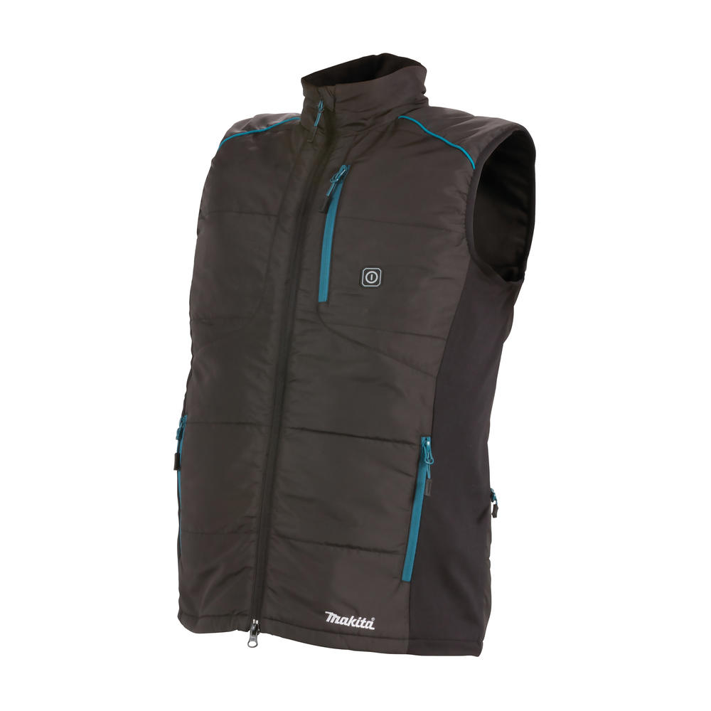 Makita DCV202Z 18v LXT Cordless Heated Bodywarmer Black S