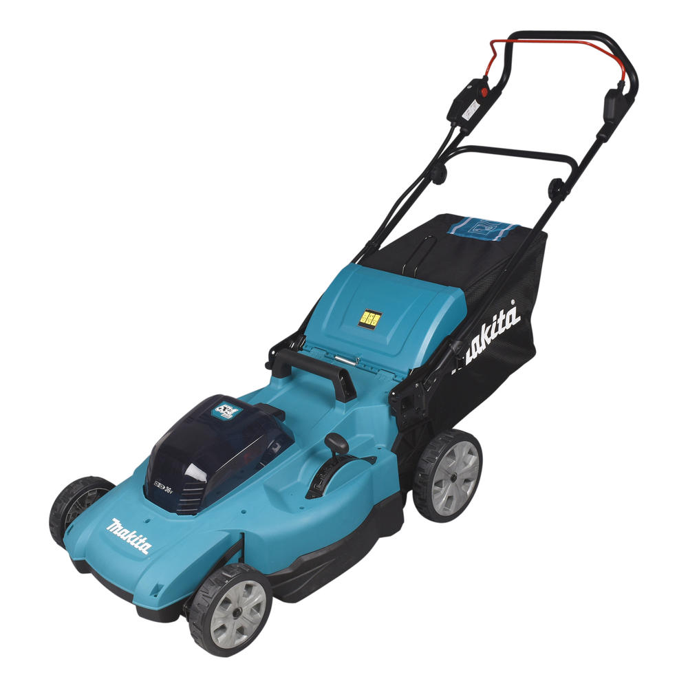 Makita DLM538 Twin 18v LXT Cordless Lawnmower 530mm No Batteries No Battery Charger