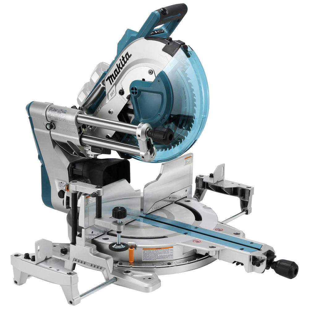 Makita DLS211 Twin 18v LXT Cordless Brushless Mitre Saw 305mm No Batteries No Battery Charger No Case