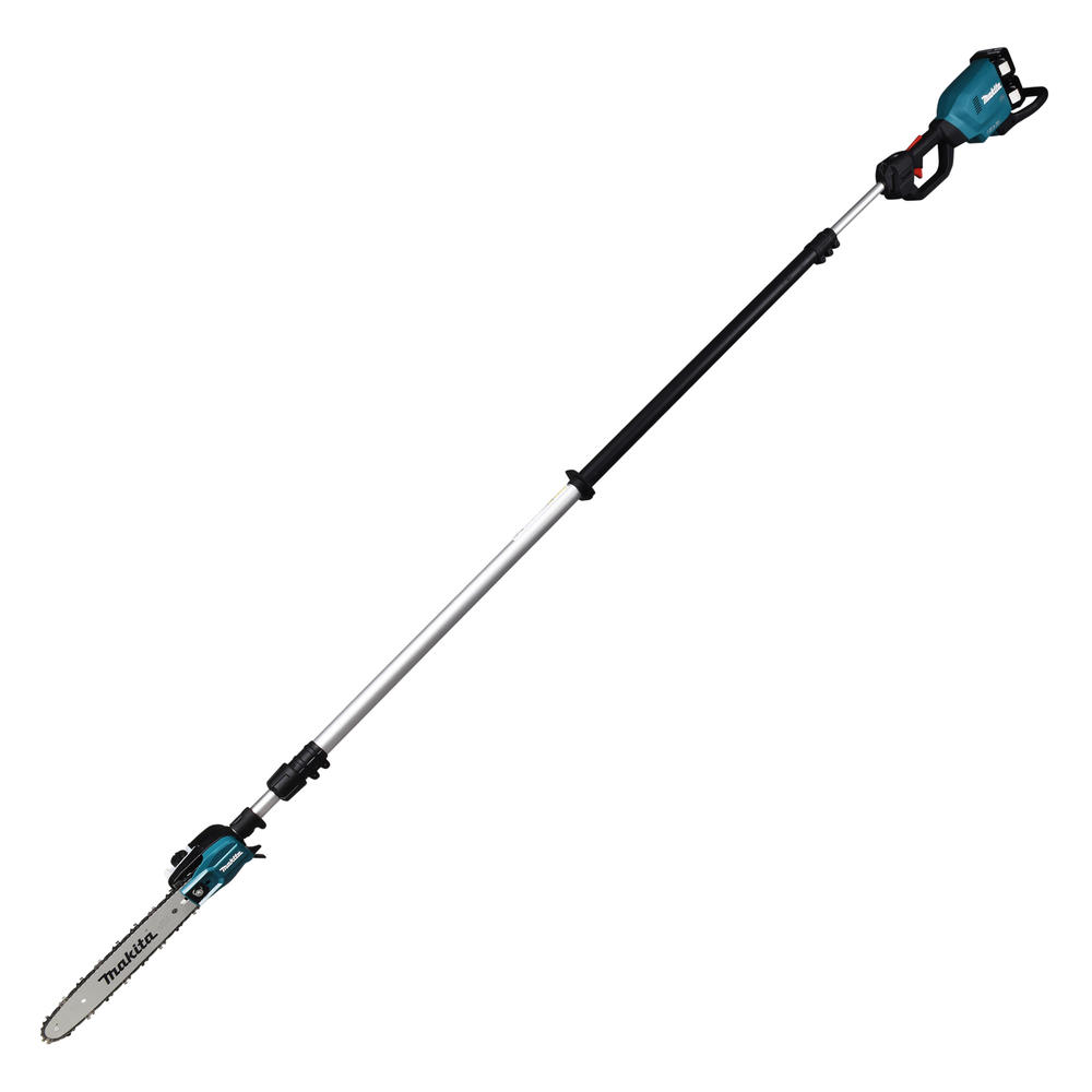 Makita DUA301 Twin 18v LXT Cordless Brushless Telescopic Pole Saw 2 x 6ah Li-ion Battery Charger