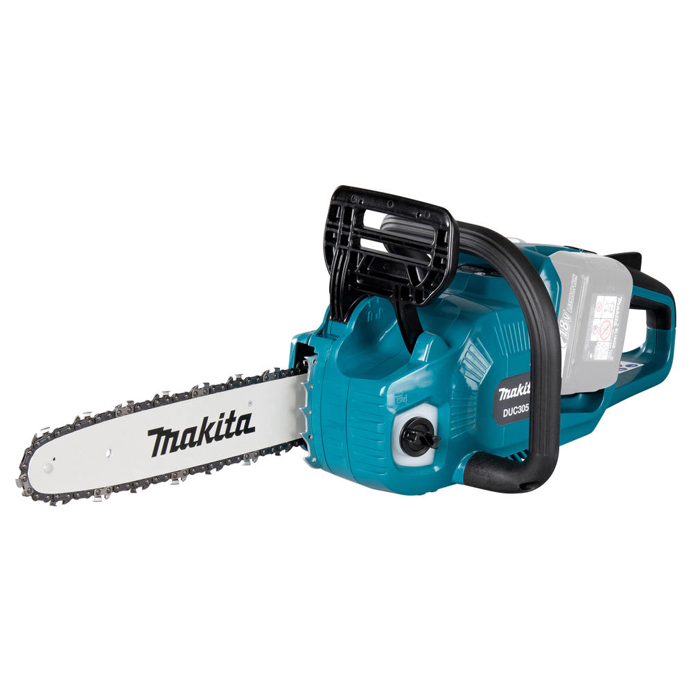 Makita DUC305 Twin 18v LXT Cordless Brushless Chainsaw 300mm No Batteries No Battery Charger