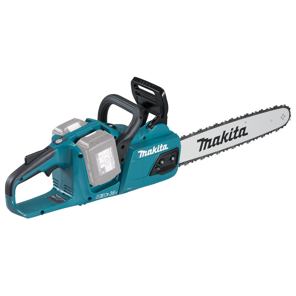 Makita DUC405 Twin 18v LXT Cordless Brushless Chainsaw 400mm No Batteries No Battery Charger
