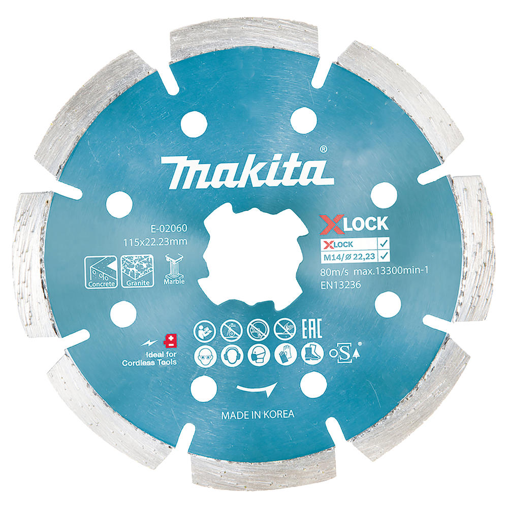 Makita X Lock Diamond Cutting Disc 115mm