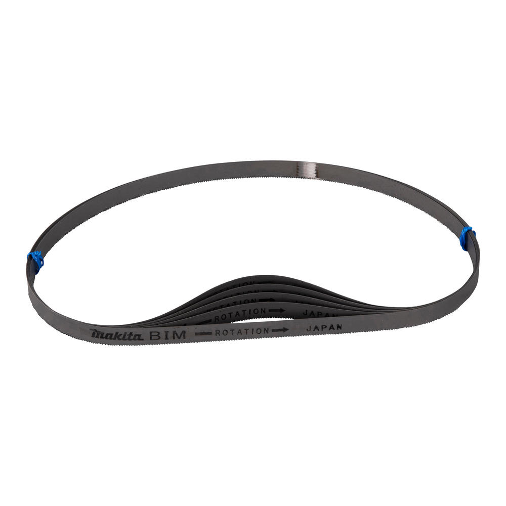 Makita Bandsaw Blades For Dpb184 Portable Bandsaw Pack Of 5 730mm 13mm 18tpi