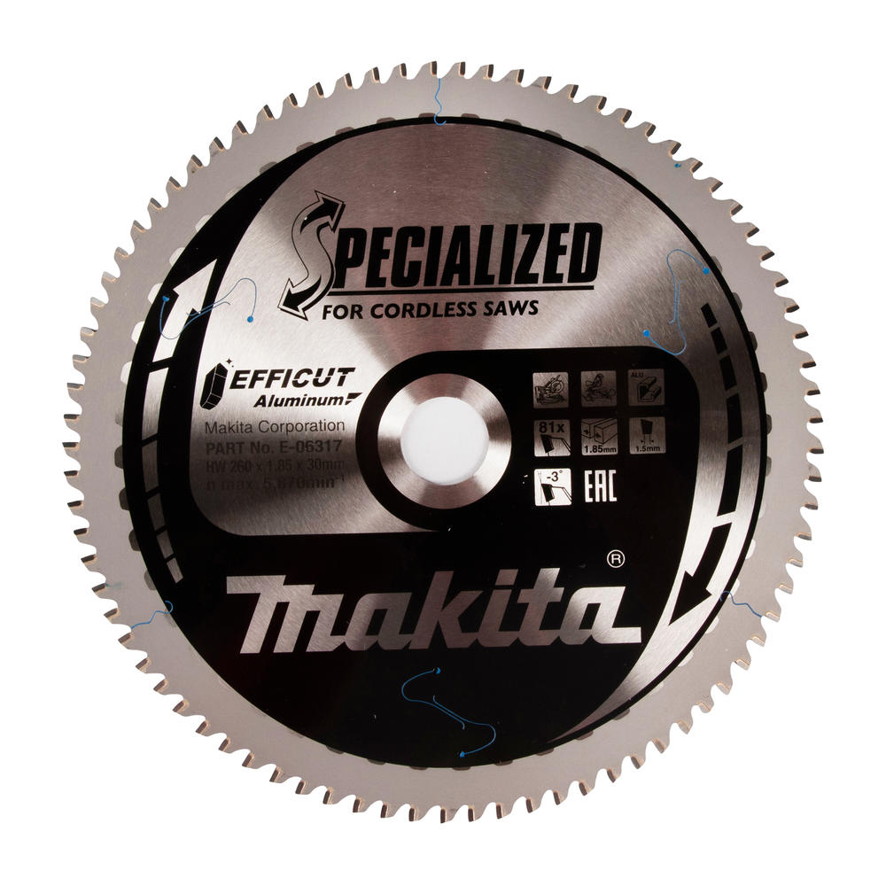 Makita SPECIALIZED Efficut Aluminium Circular Saw Blade