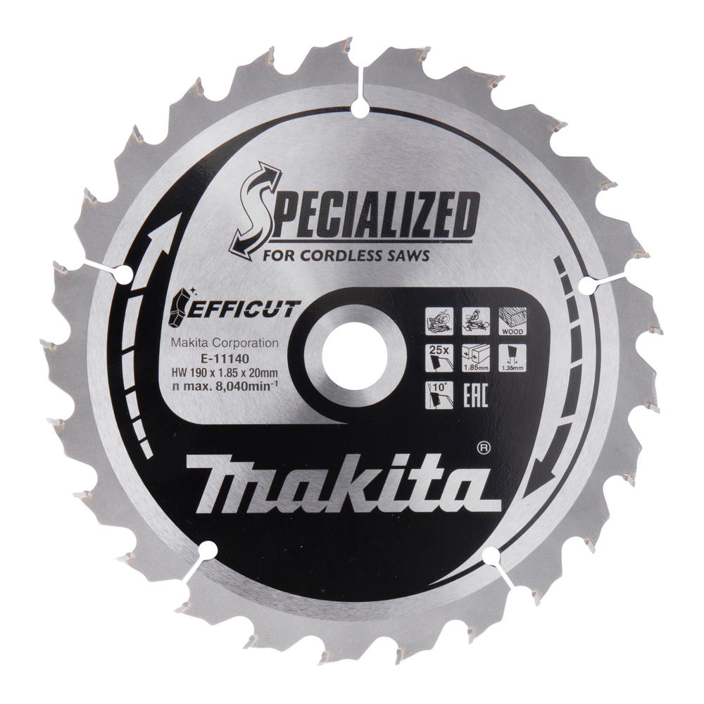 Makita SPECIALIZED Efficut Wood Cutting Saw Blade