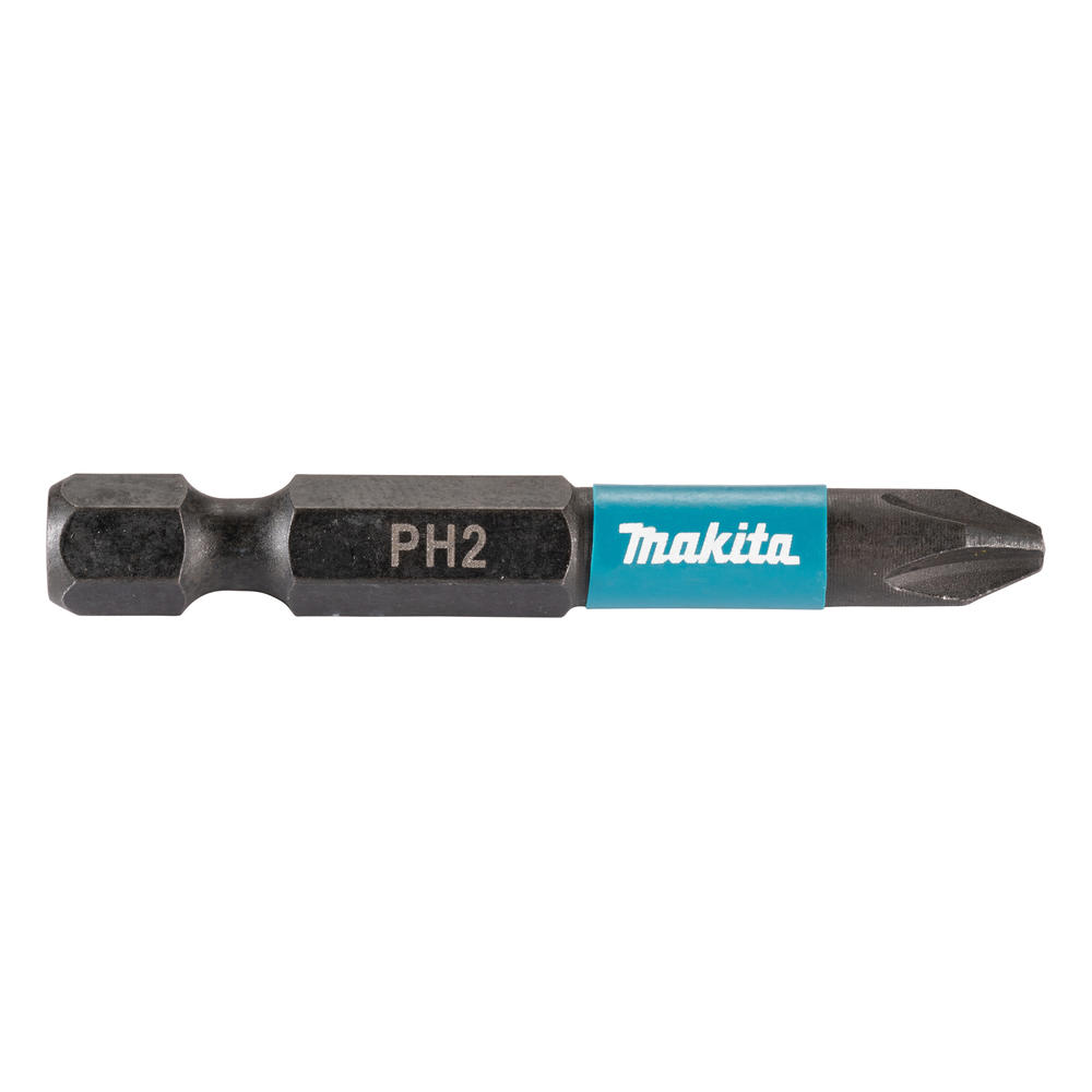 Makita Impact Black Torsion Phillips Screwdriver Bits PH2 50mm Pack of 10