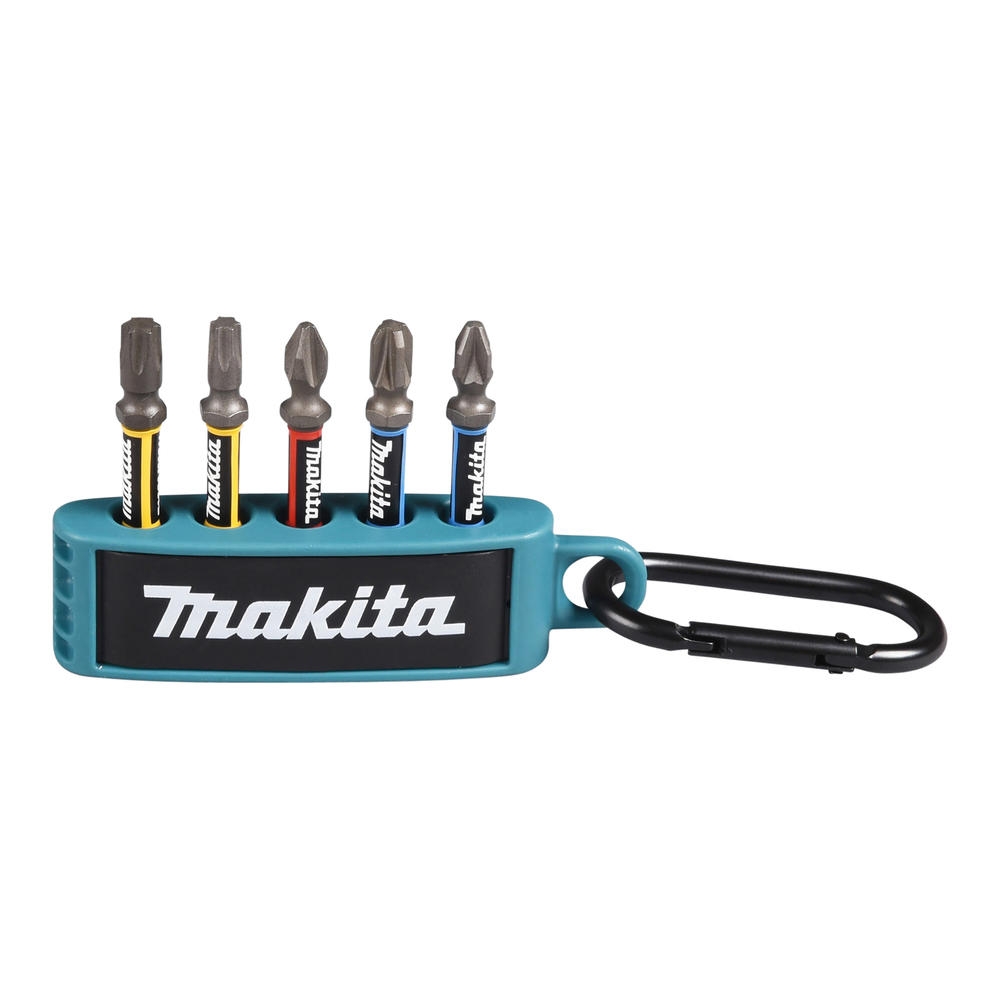 Makita 5 Piece Impact Screwdriver Bit Set