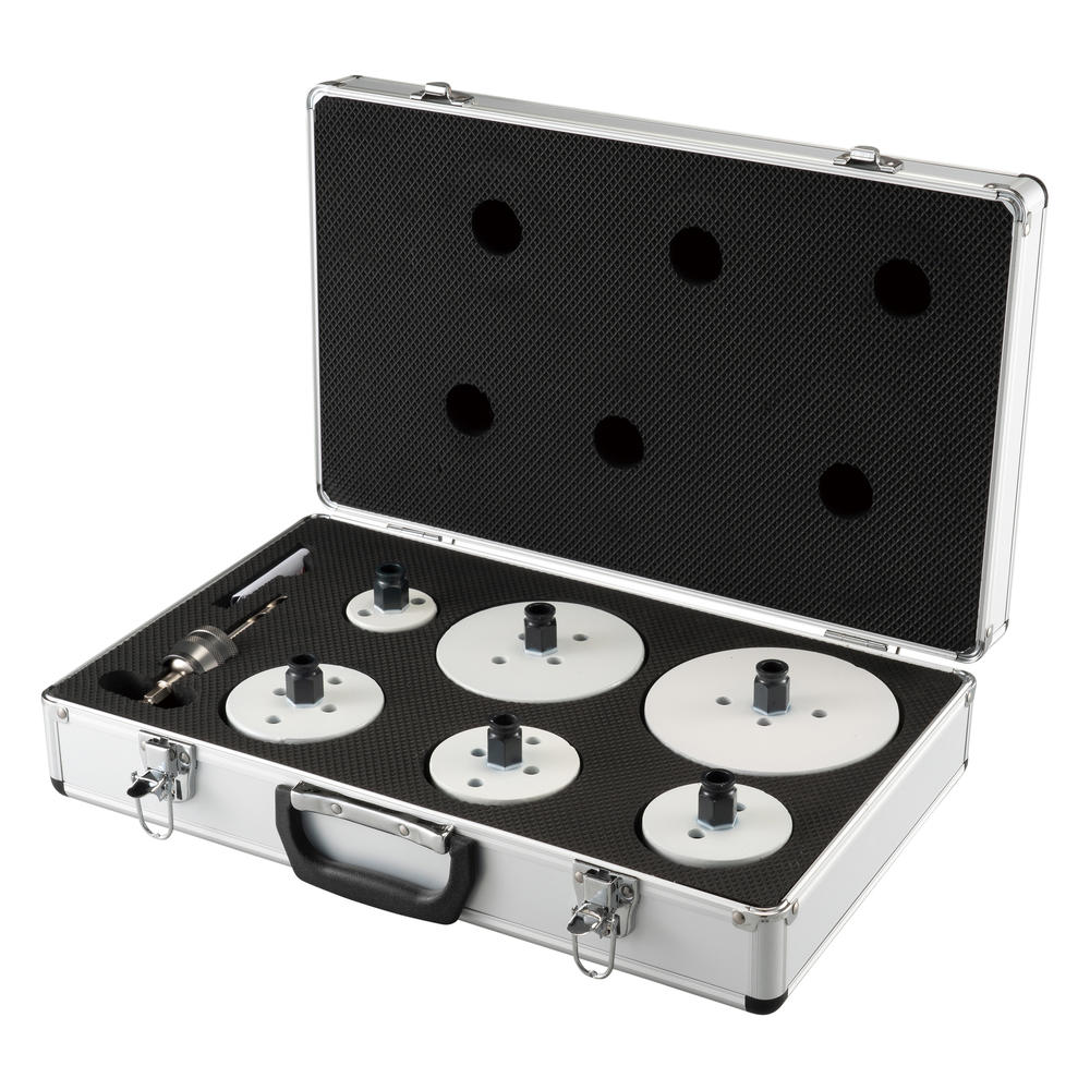 Makita EzyChange 8 Piece Universal Bi Metal Hole Saw Set