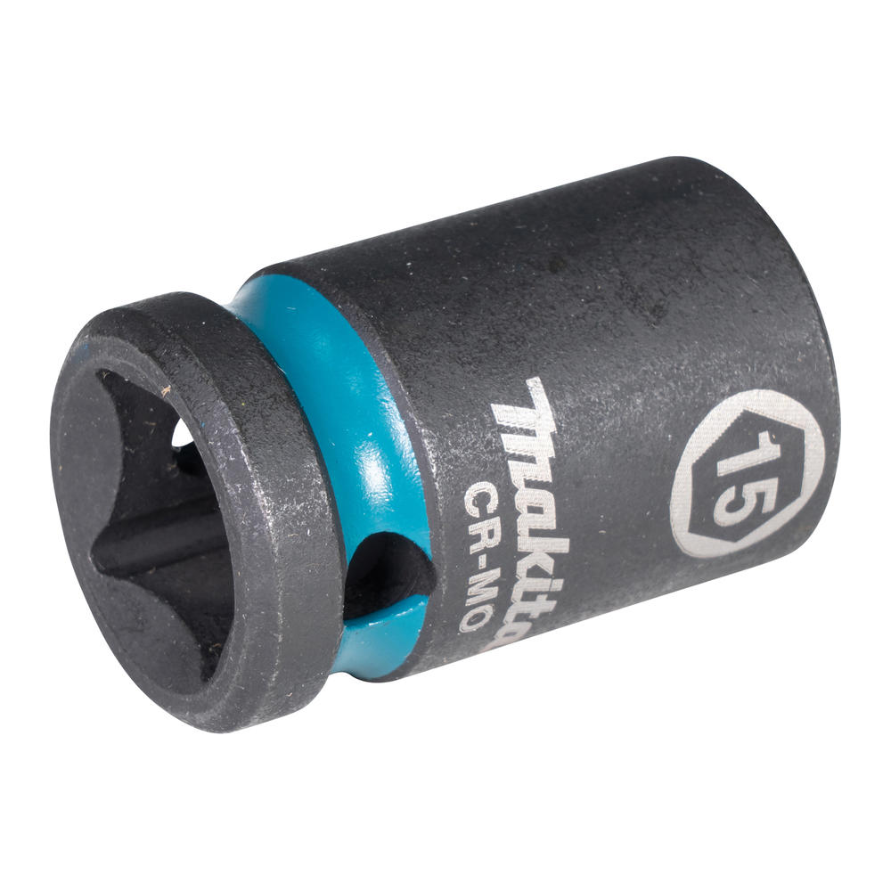 Makita 1/2" Drive Impact Black Impact Socket 1/2" 15mm