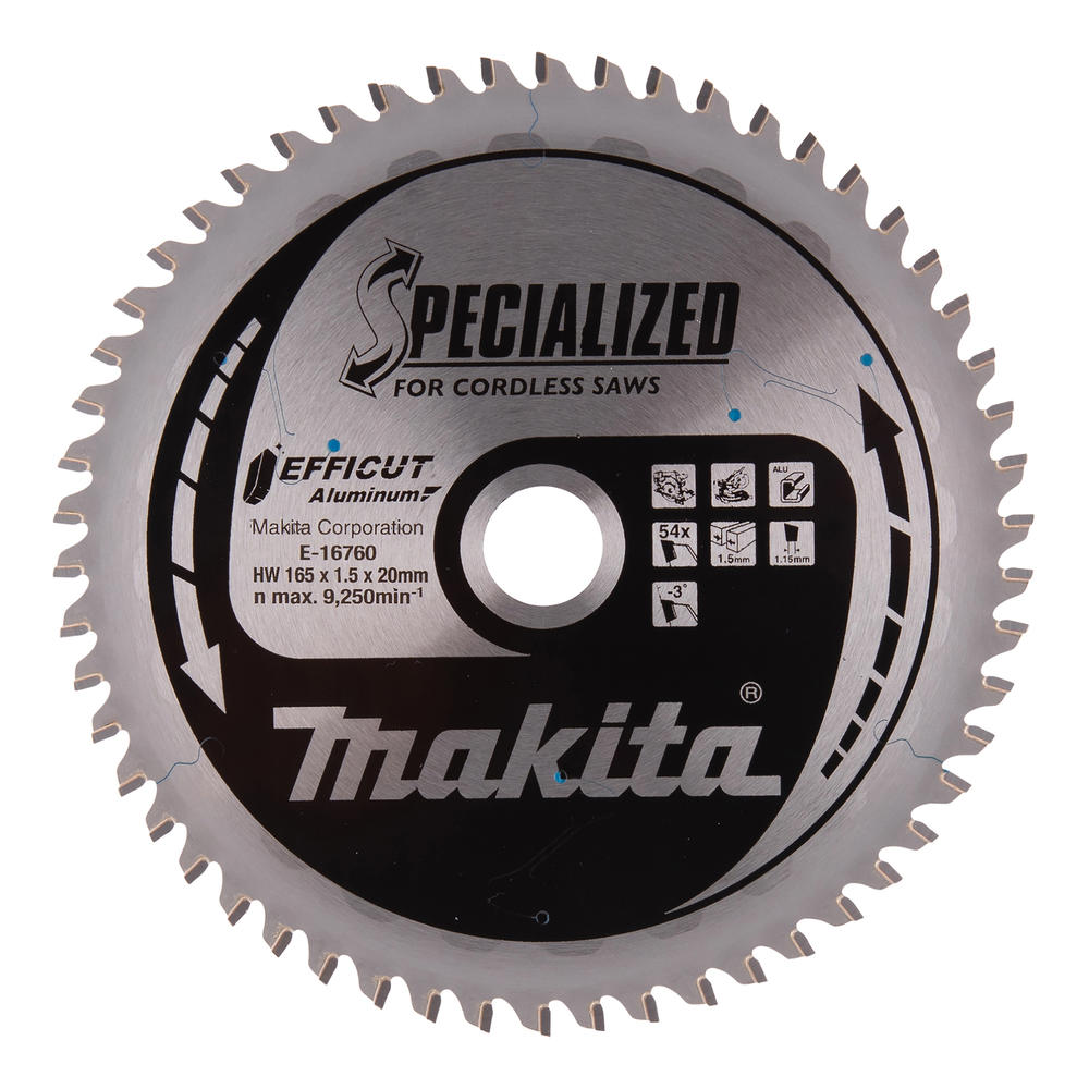Makita Specialized Efficut Aluminium Circular Saw Blade