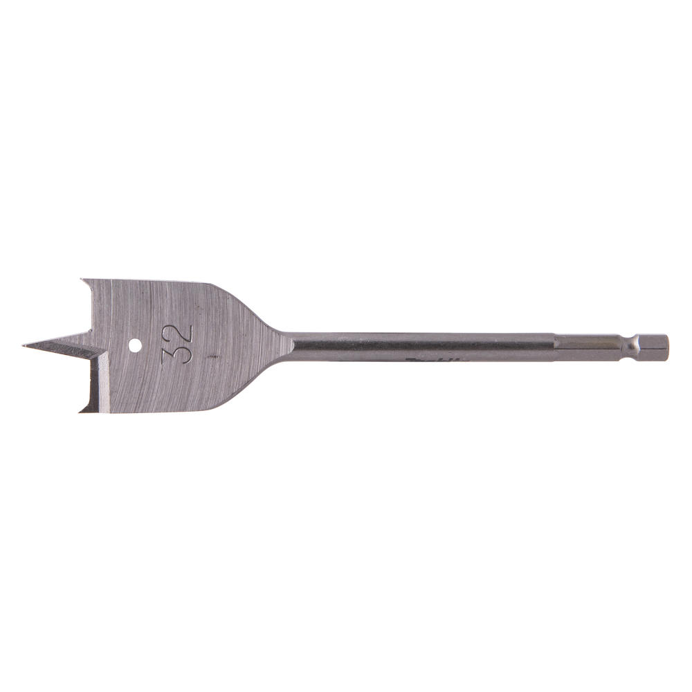 Makita 1/4" Hex Shank Flat Wood Drill Bit 32mm 150mm Pack Of 1