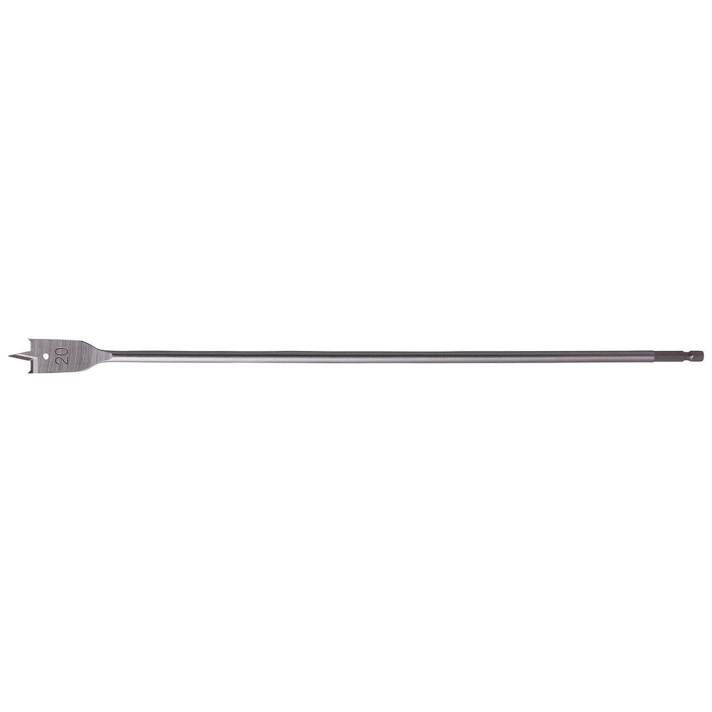 Makita 1/4" Hex Shank Flat Wood Drill Bit 20mm 400mm Pack Of 1