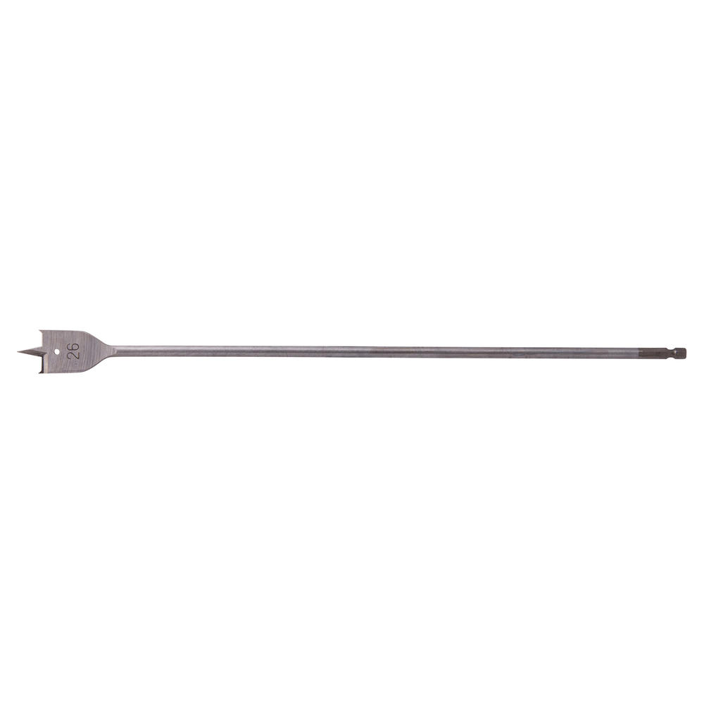 Makita 1/4" Hex Shank Flat Wood Drill Bit 26mm 400mm Pack Of 1