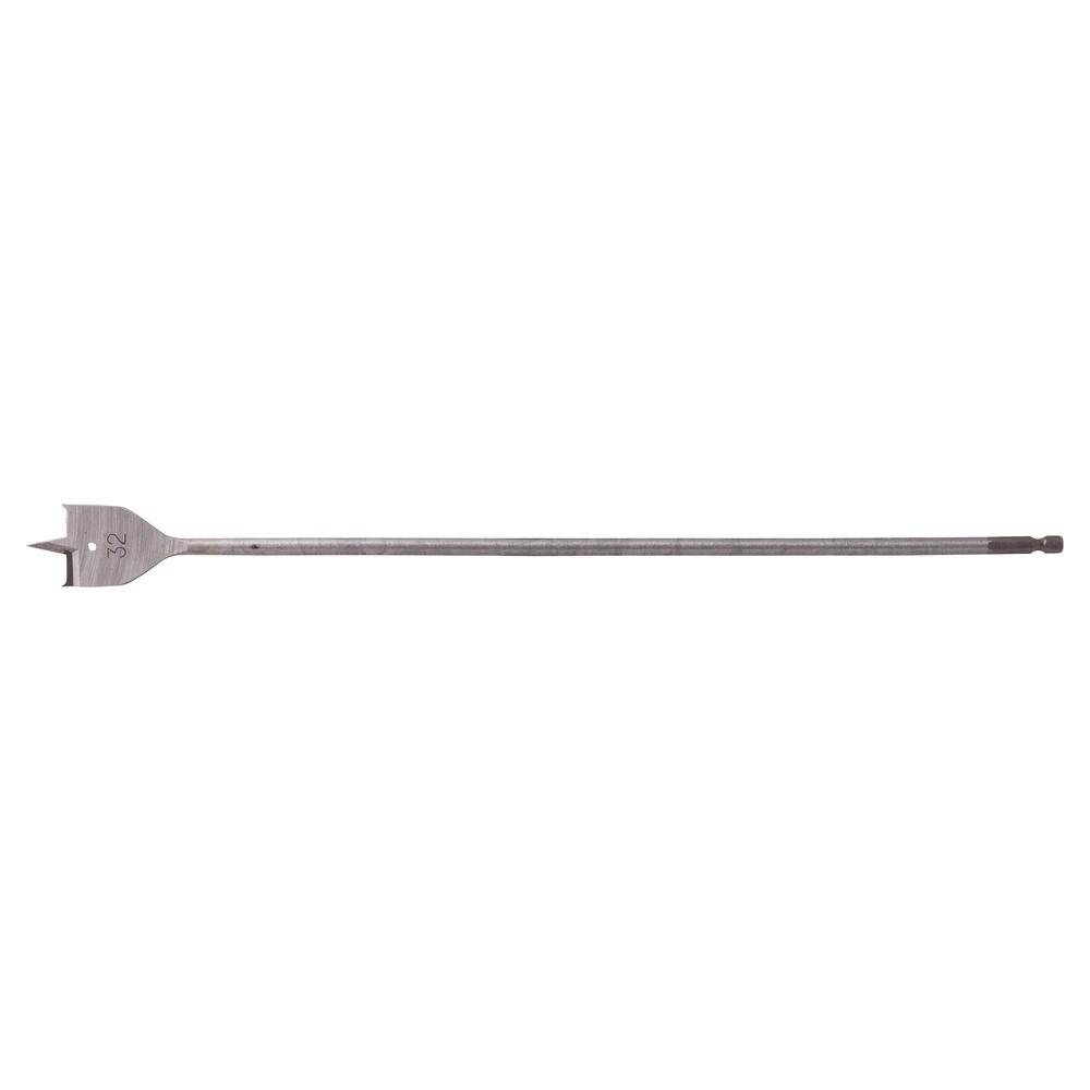 Makita 1/4" Hex Shank Flat Wood Drill Bit 32mm 400mm Pack Of 1