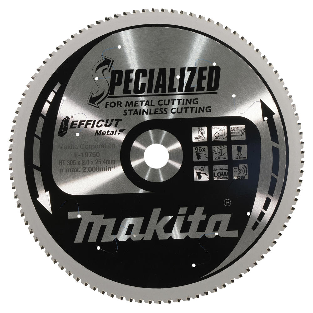 Makita SPECIALIZED Efficut Metal Circular Saw Blade 305mm 96T 25.4mm