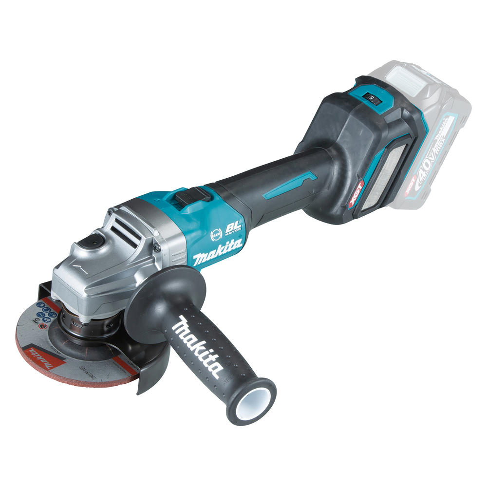 Makita GA022G 40v Max XGT Cordless Brushless Angle Grinder 115mm No Batteries No Battery Charger Case