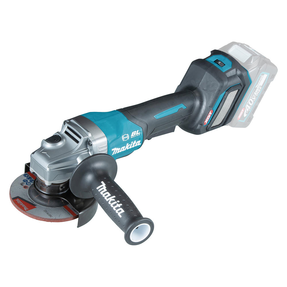 Makita GA028G 40v Max XGT Cordless Brushless Paddle Switch Angle Grinder 115mm No Batteries No Battery Charger Case