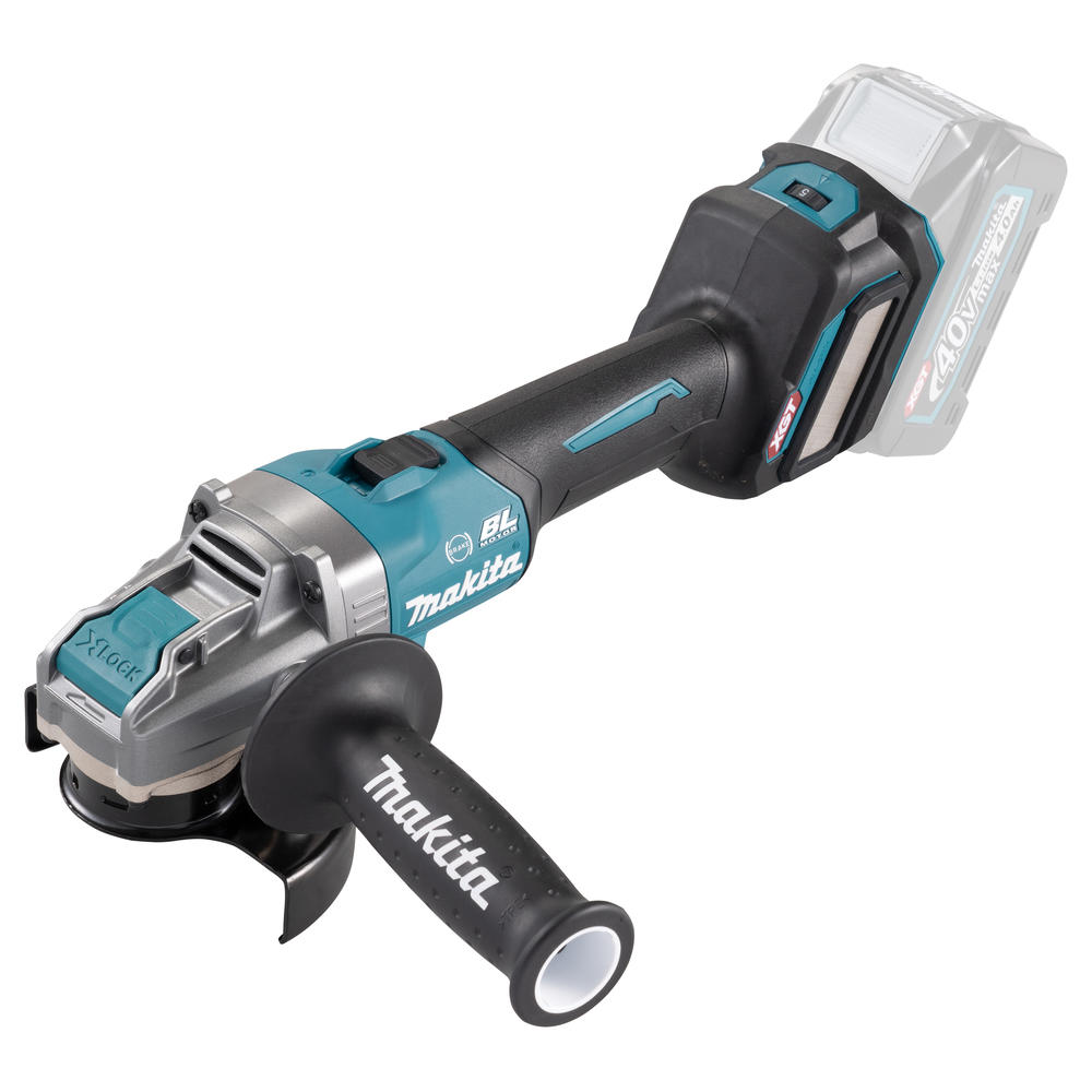 Makita GA040G 40v Max XGT Cordless Brushless X LOCK Angle Grinder 115mm No Batteries No Battery Charger Case