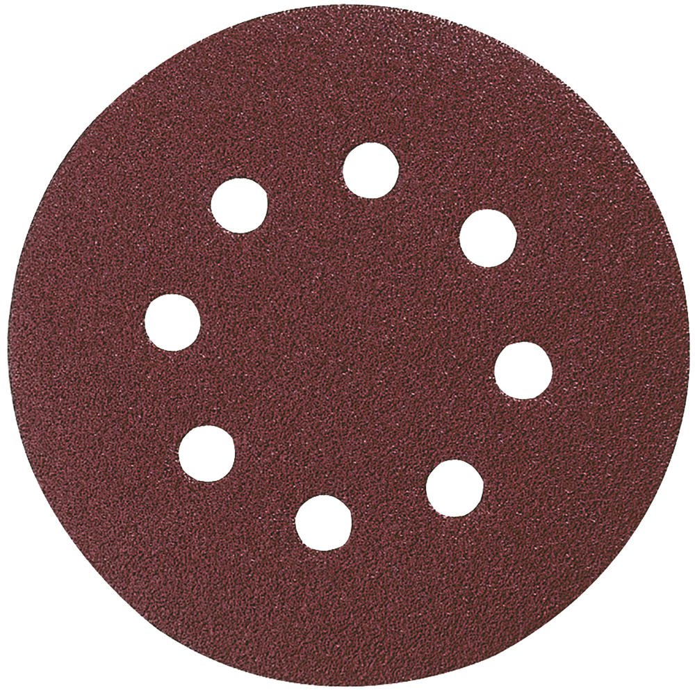 Makita Genuine Punched Abrasive Disc 125mm 120g Pack Of 10