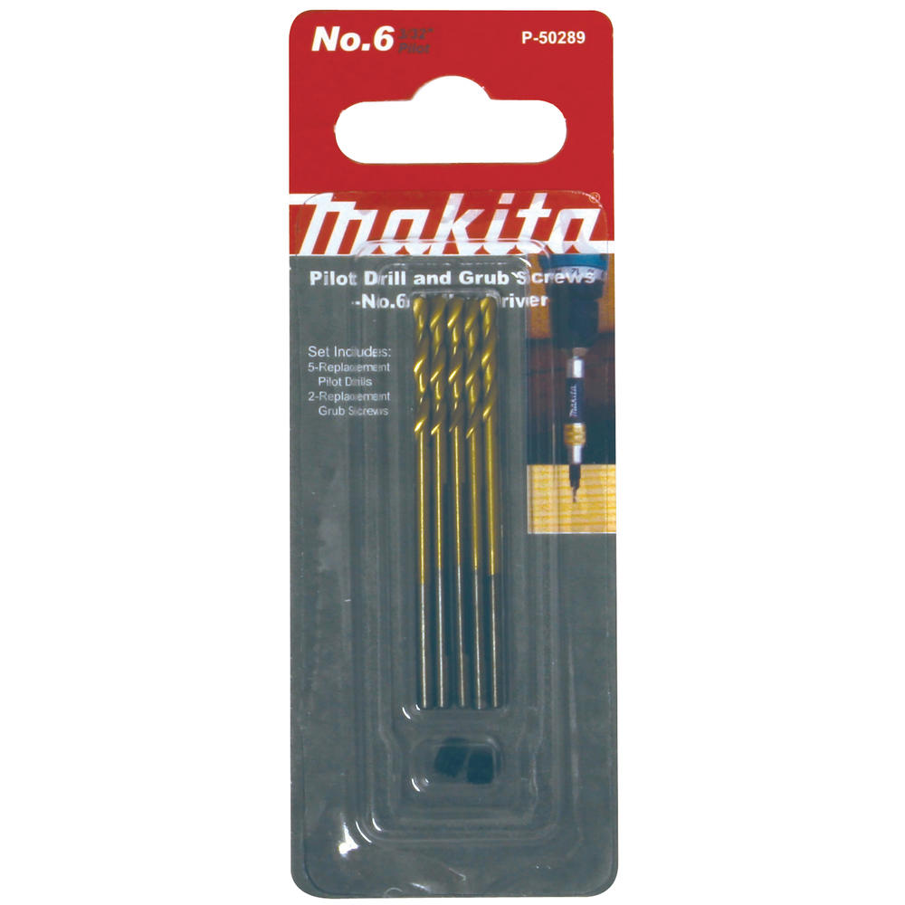 Makita Replacement 4 Way Pilot Drill Driver Pack of 5