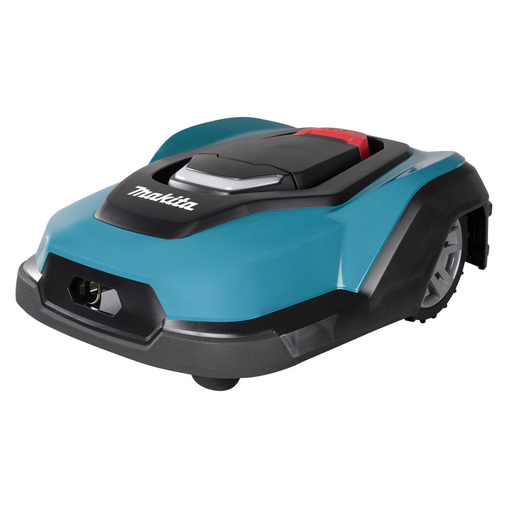 Makita RM350D Cordless Brushless Robotic Lawnmower 240mm 1 x 5ah Integrated Li-ion Battery Charger