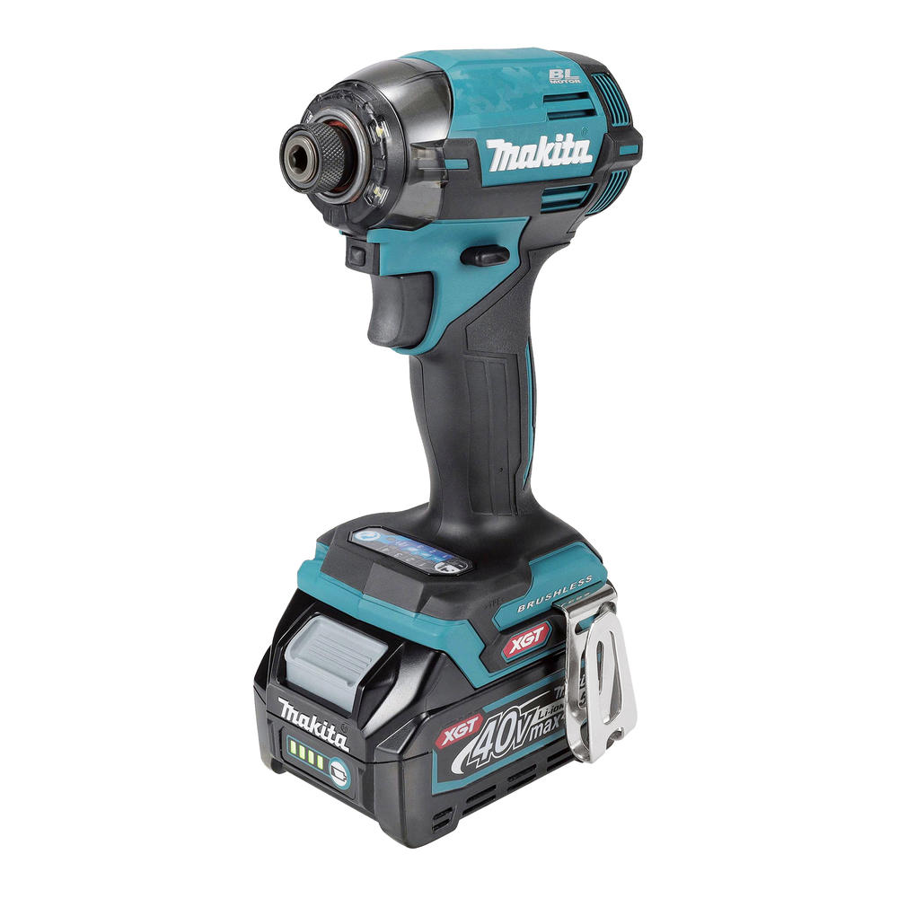 Makita TD002G 40v Max XGT Cordless Brushless Impact Driver 2 x 2.5ah Li-ion Battery Charger Case