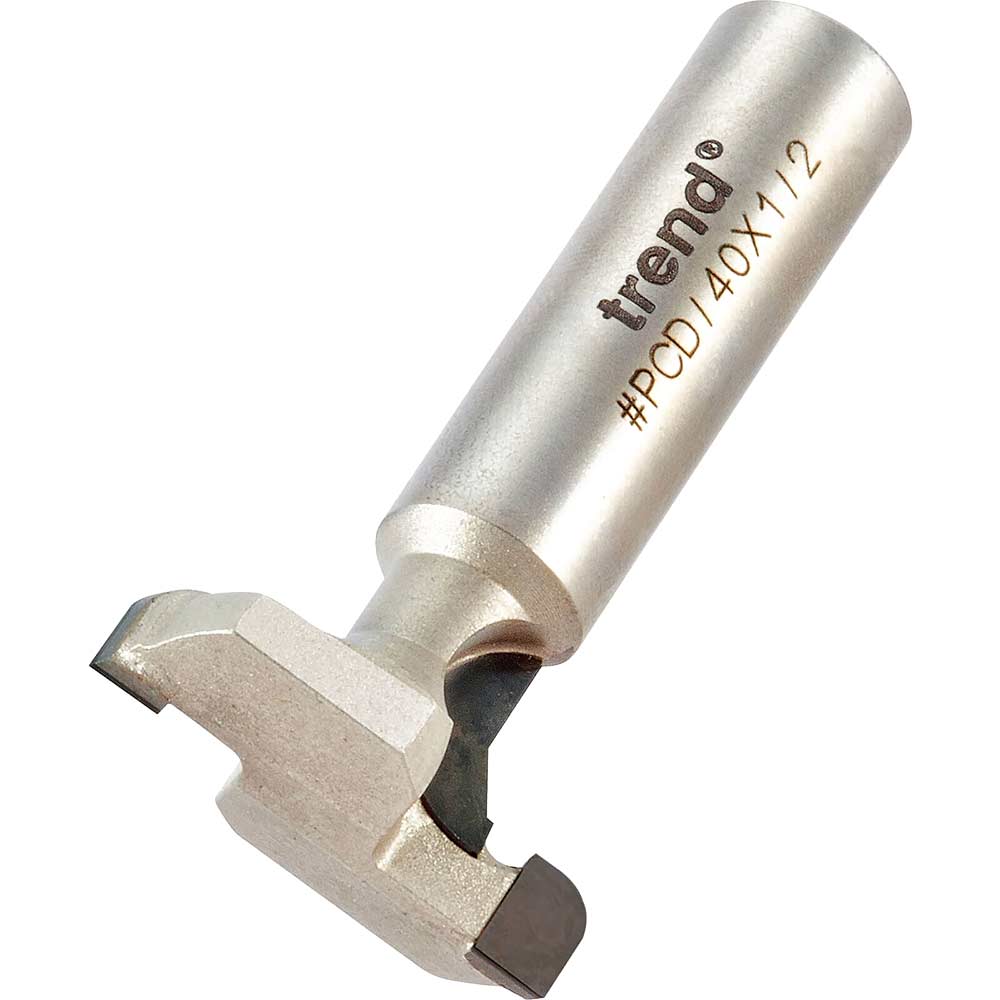 Image of Trend PCD Slat Wall Router Cutter 30mm 7mm 1/2"