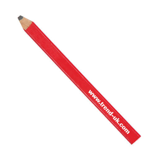 Image of Trend Carpenters Pencils Red Medium Pack of 3