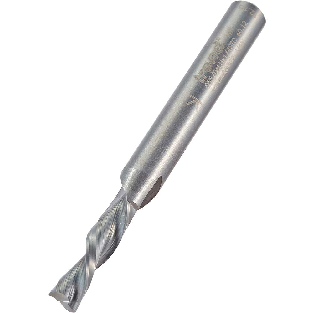 Trend STC Spiral Downcut Left Hand Router Cutter 4.75mm 19mm 1/4