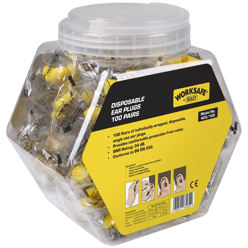 Worksafe Disposable Ear Plugs