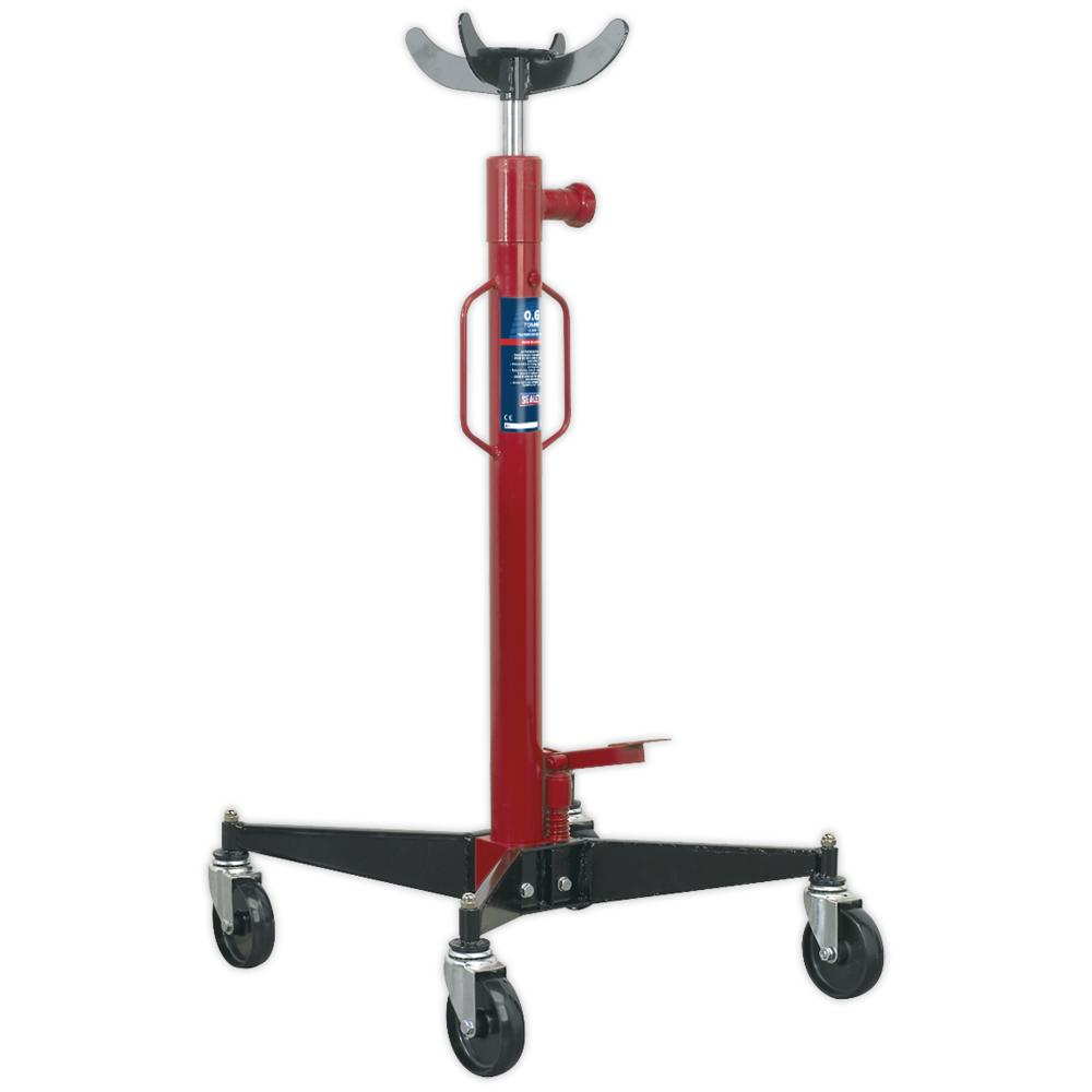 Sealey Vertical Quick Lift Transmission Jack 0.6 Tonne