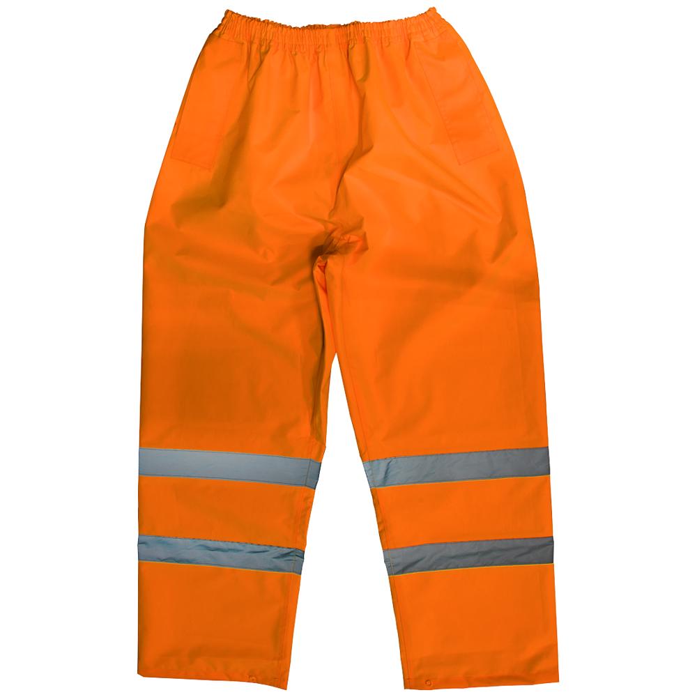 Sealey Hi Vis Waterproof Trousers Orange M