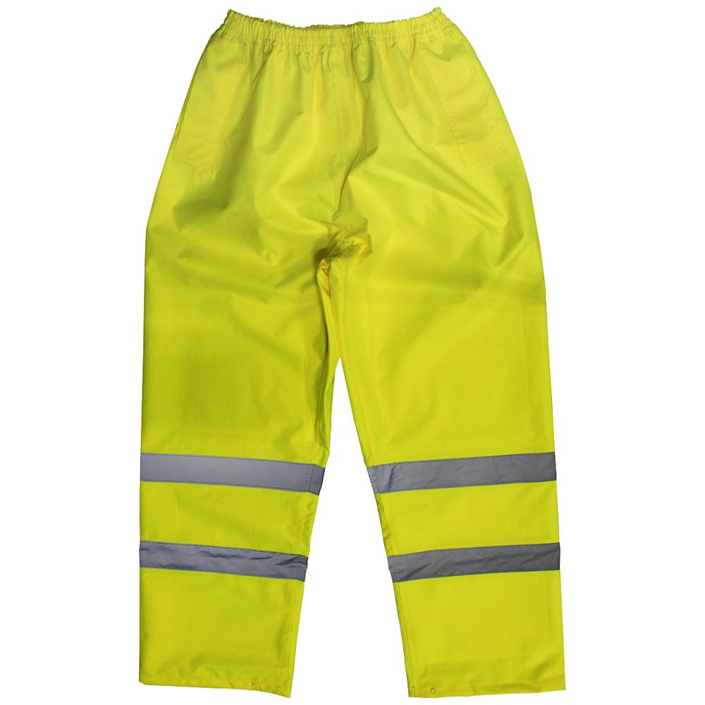 Sealey Hi Vis Waterproof Trousers Yellow 2XL