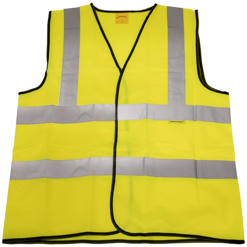 Sealey WorkSafe Hi Vis Waistcoat Yellow M